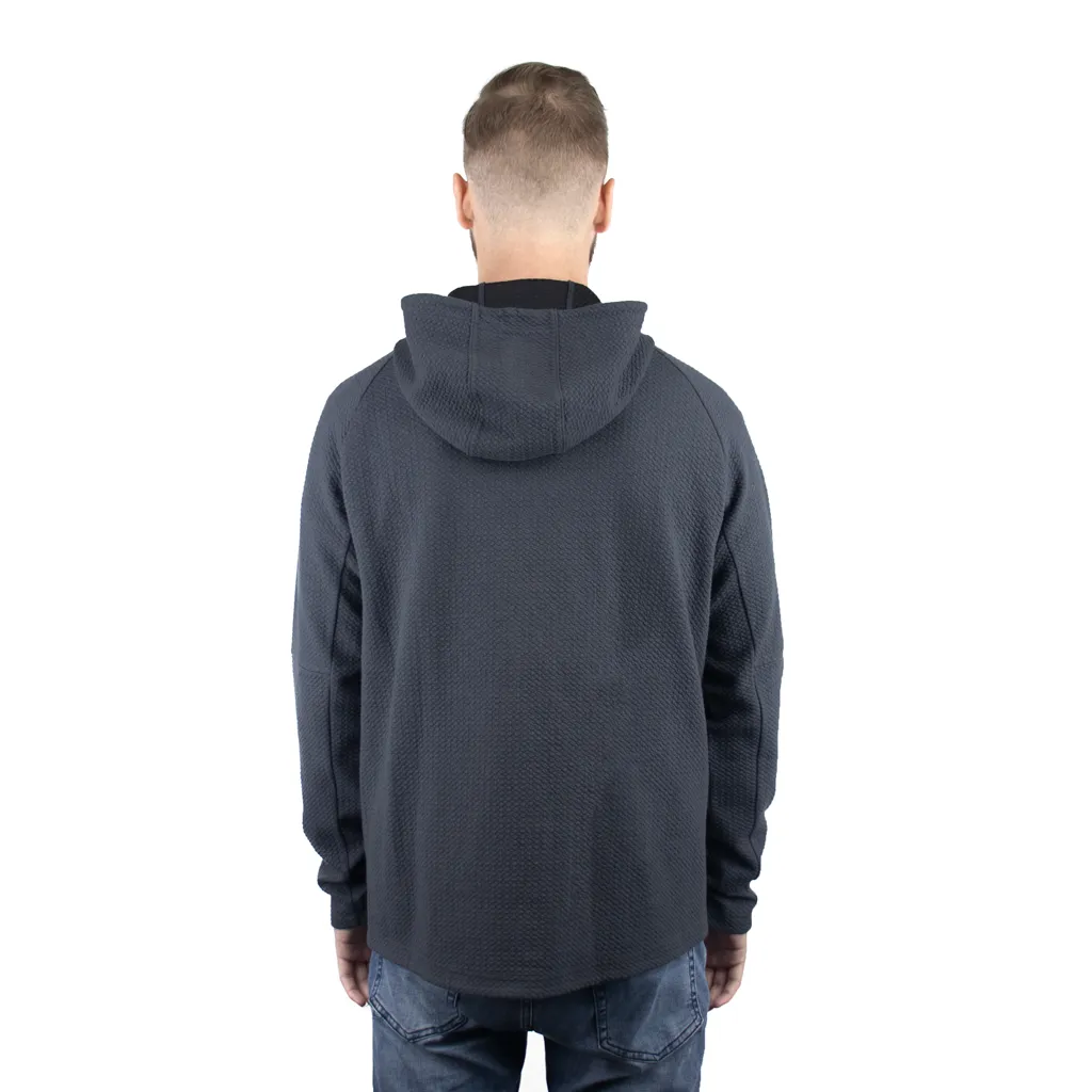 48-Hour Zusa Unisex Charcoal Afton Textured Hoodie