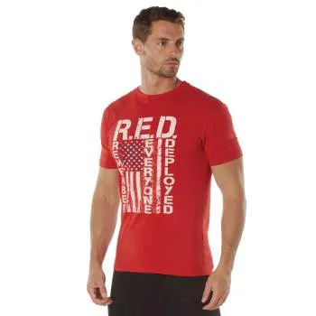 Athletic Fit R.E.D. (Remember Everyone Deployed) T-Shirt