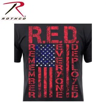 Athletic Fit R.E.D. (Remember Everyone Deployed) T-Shirt