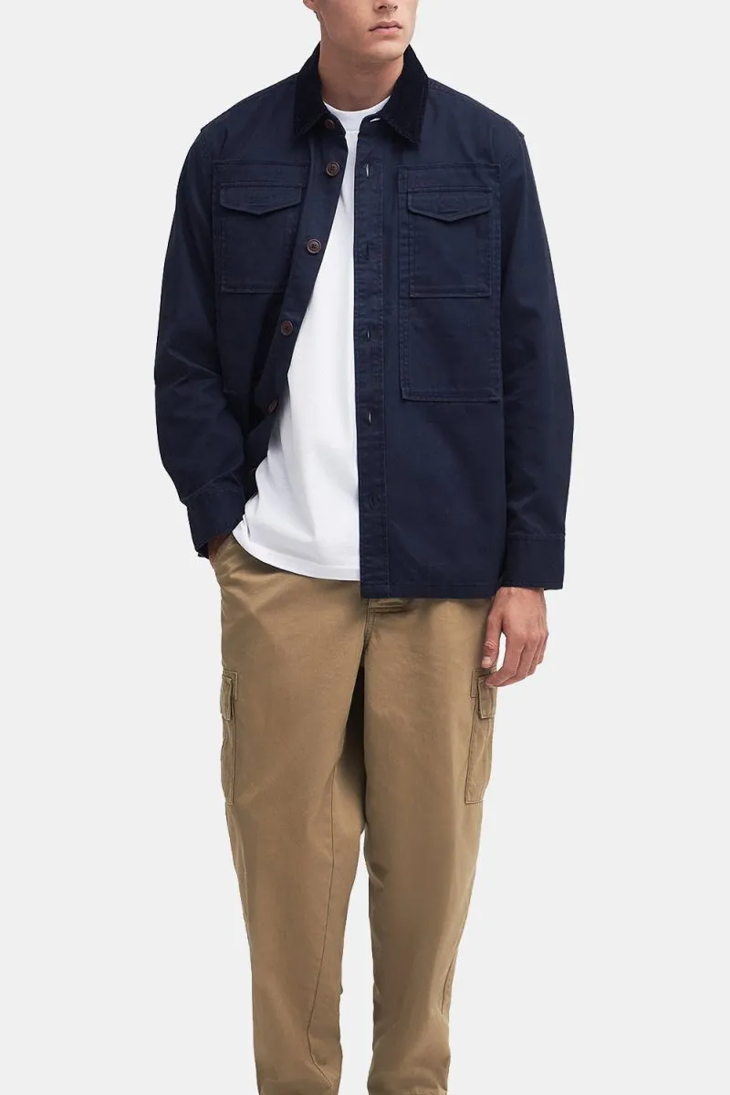 Barbour Faulkner Overshirt (Navy)