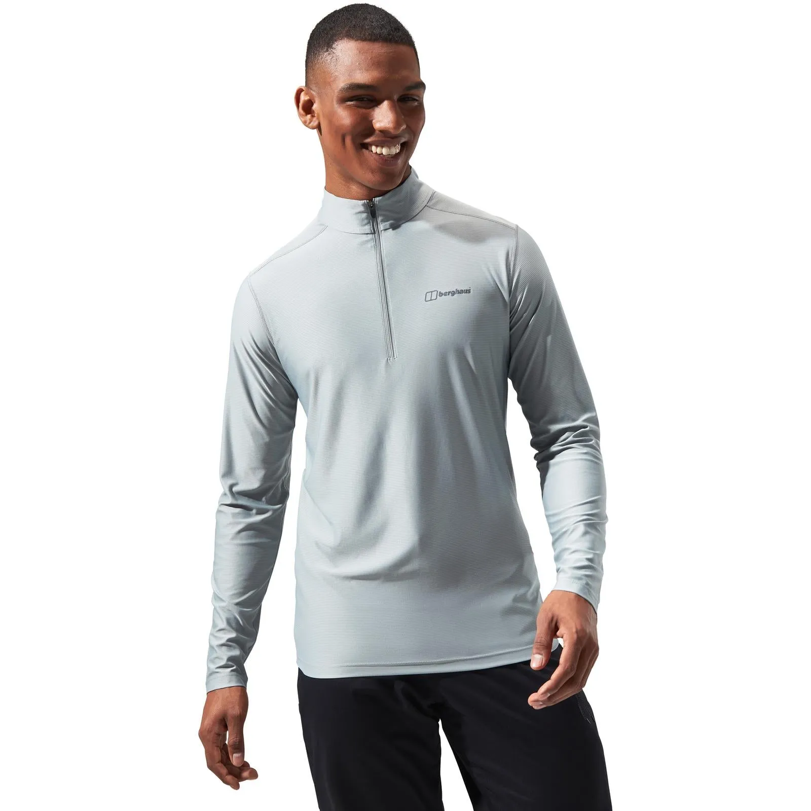 Berghaus Mens 24/7 Long Sleeve Half Zip T-Shirt