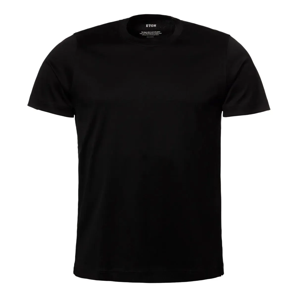 Black Filo di Scozia Slim Fit T-shirt