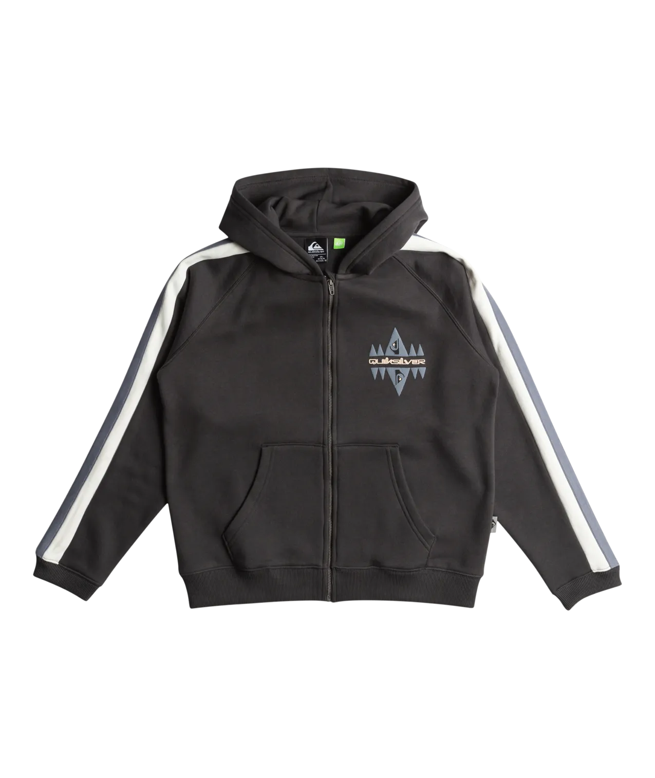 Boys Grayling Zip Hoodie in Tarmac