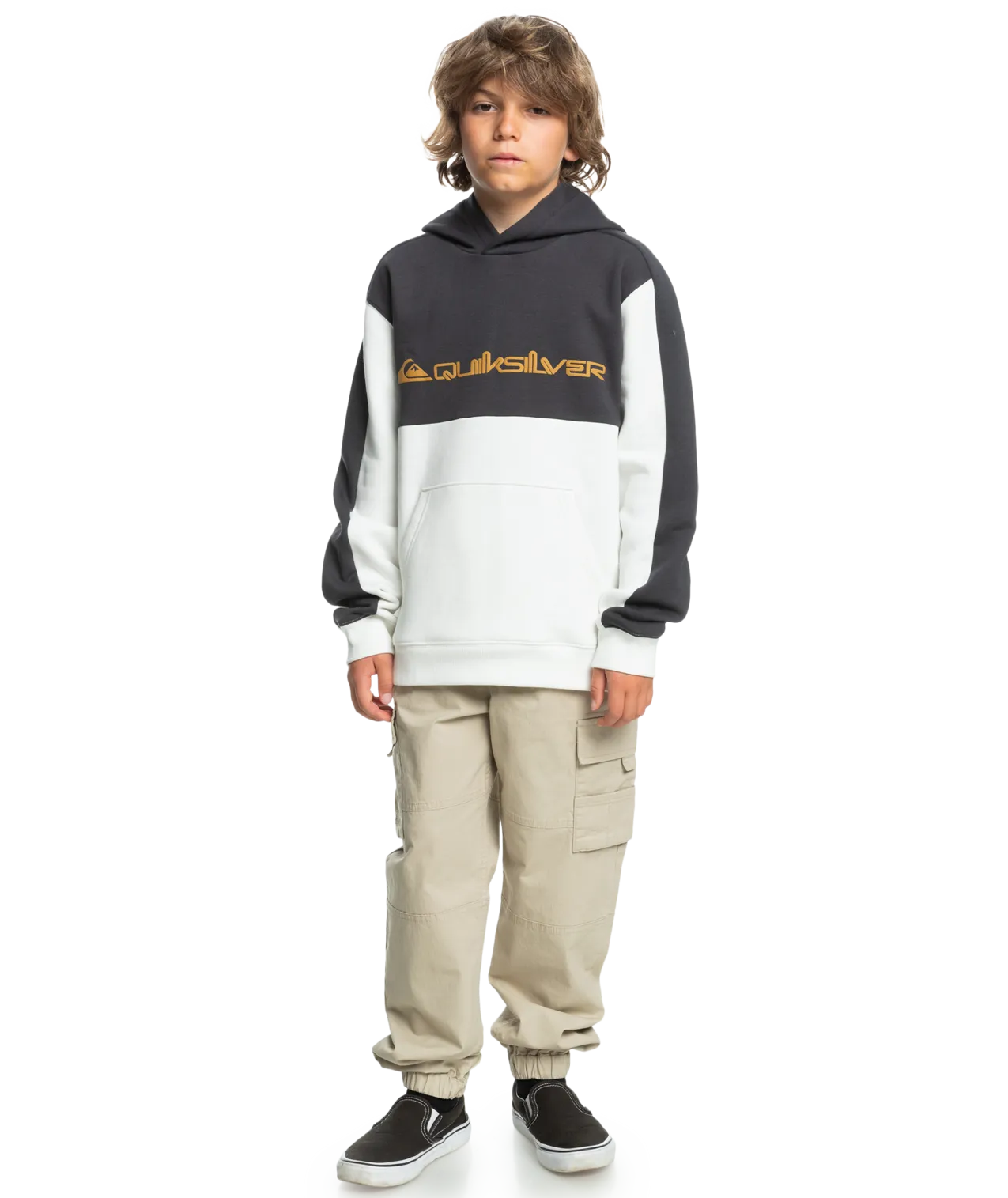 Boys Knowledge Area Hoodie in Snow White