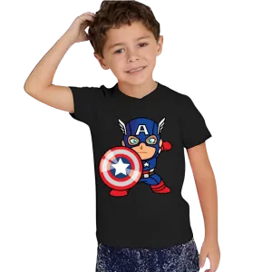 Captain America T Shirt For Kids