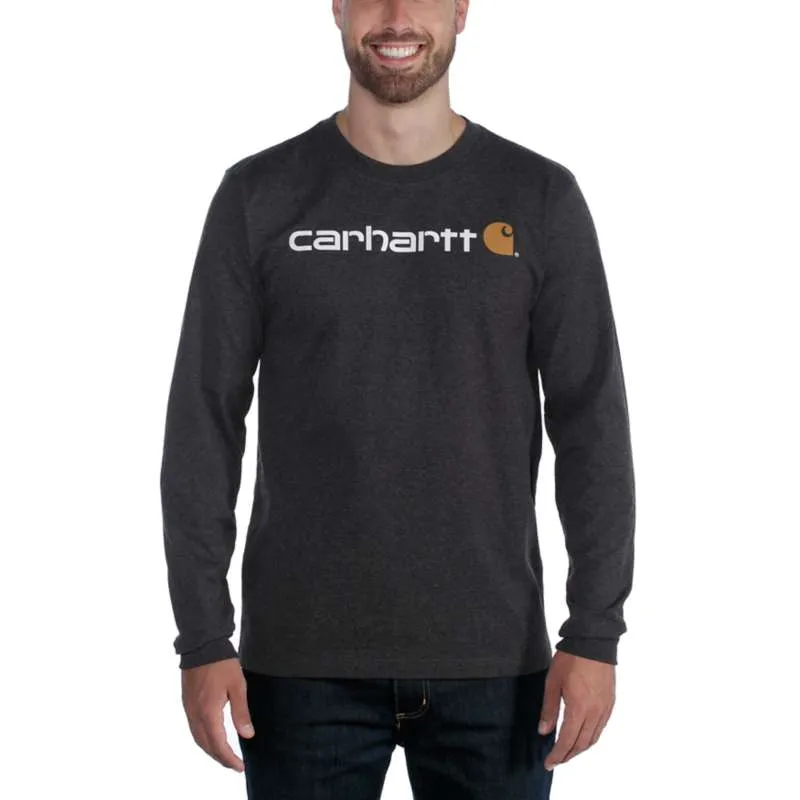 Carhartt Emea Core Logo Long Sleeve T-Shirt