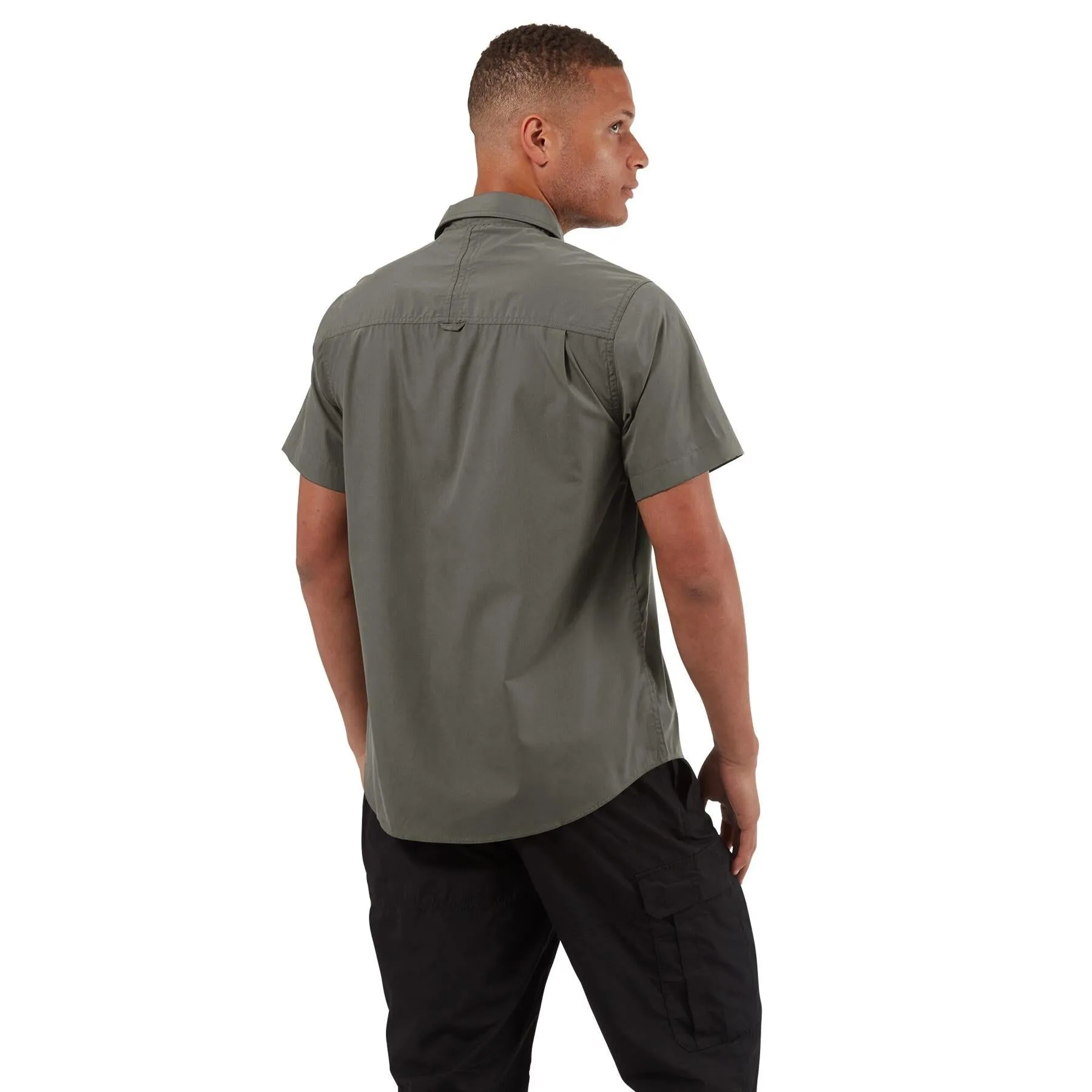 Craghoppers Mens Kiwi Short Sleeved Shirt Nosi Defense