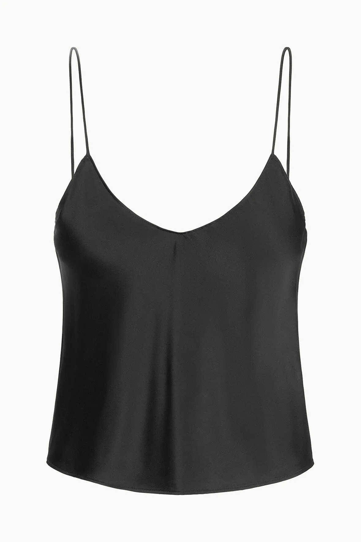 DURAND SILK CAMI | BLACK