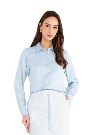 ELLE Apparel Button Up Blouse