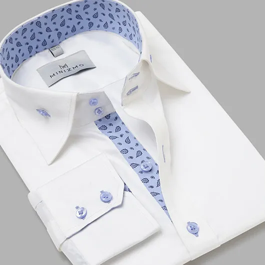 Florence White Cotton Shirt