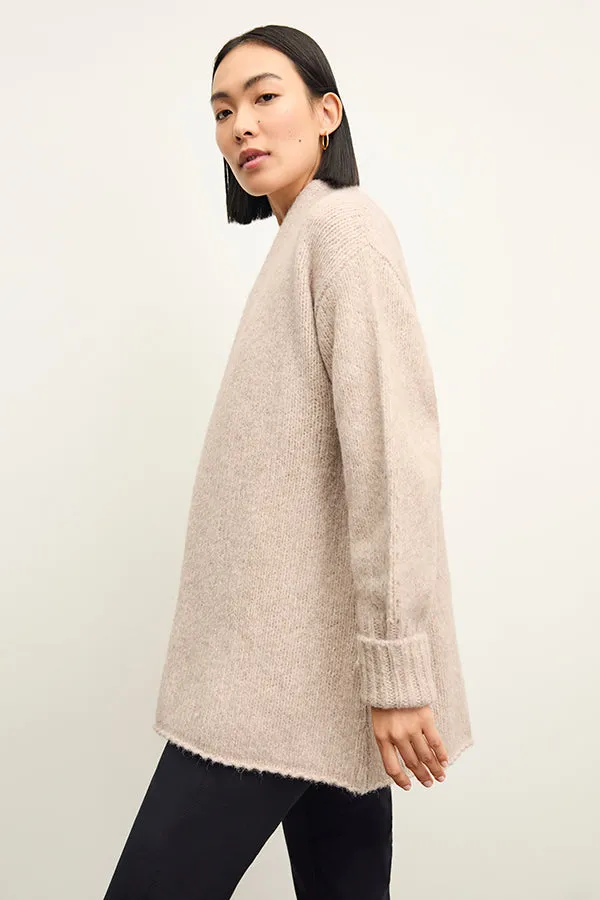 Frederick Cardigan - Alpaca :: Walnut