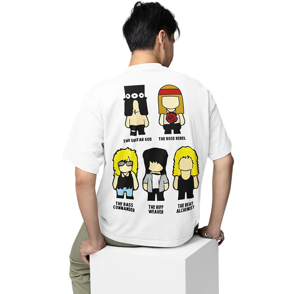 Guns N' Roses Oversized T shirt - Toon Rebels