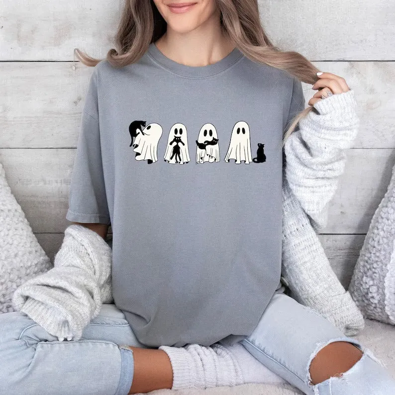 Halloween Graphic Comfy T Shirts