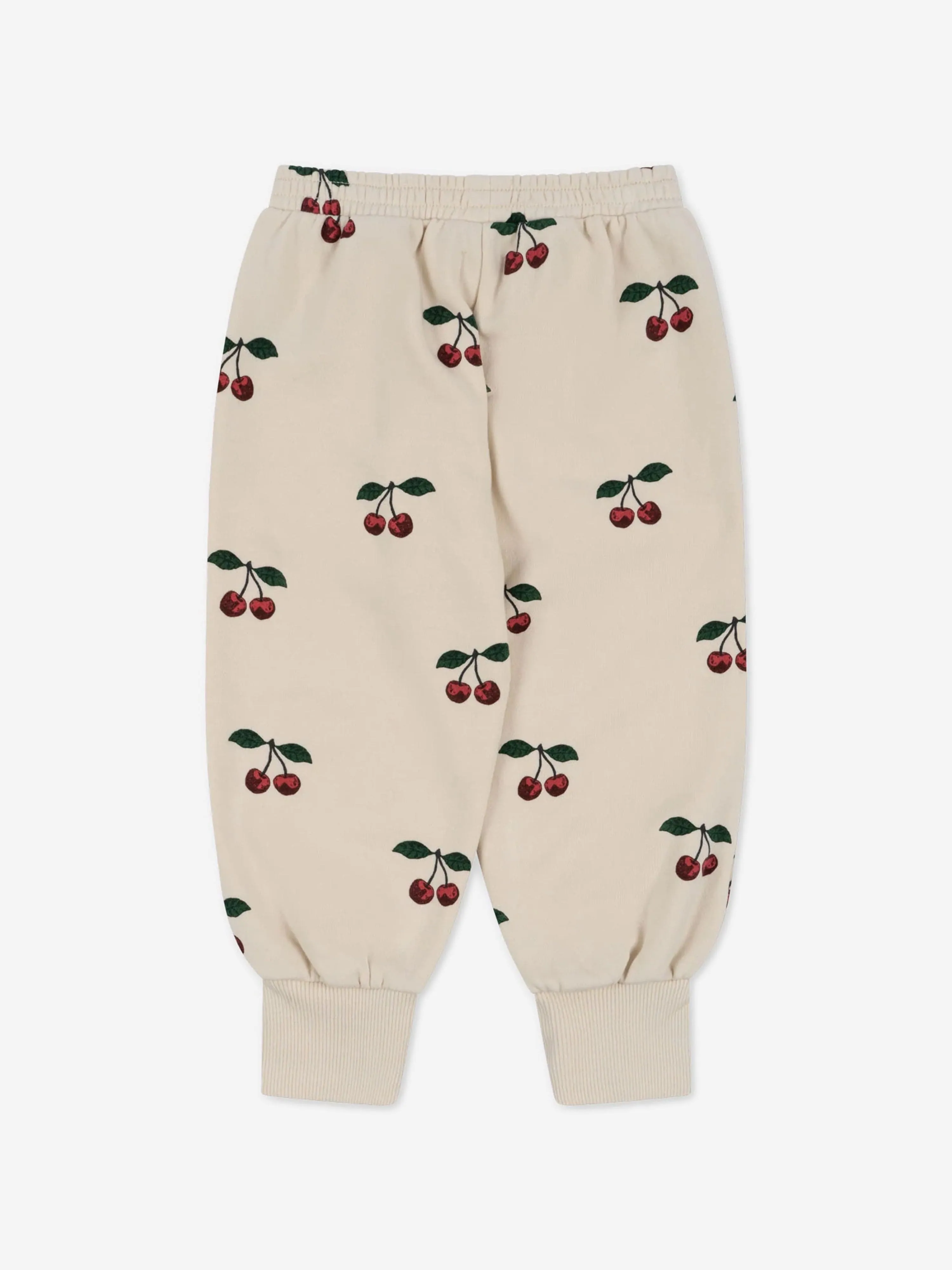 Konges Sløjd Girls Lou Frill Cherry Joggers in Multicolour