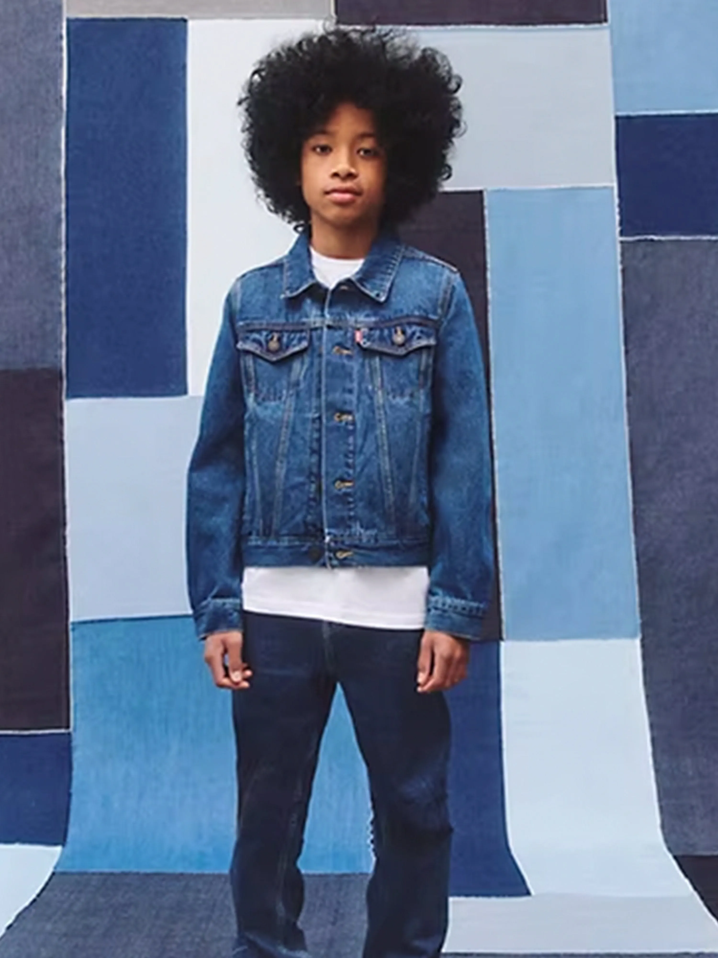 Levi's Wear Boys Cotton Denim Trucker Jacket