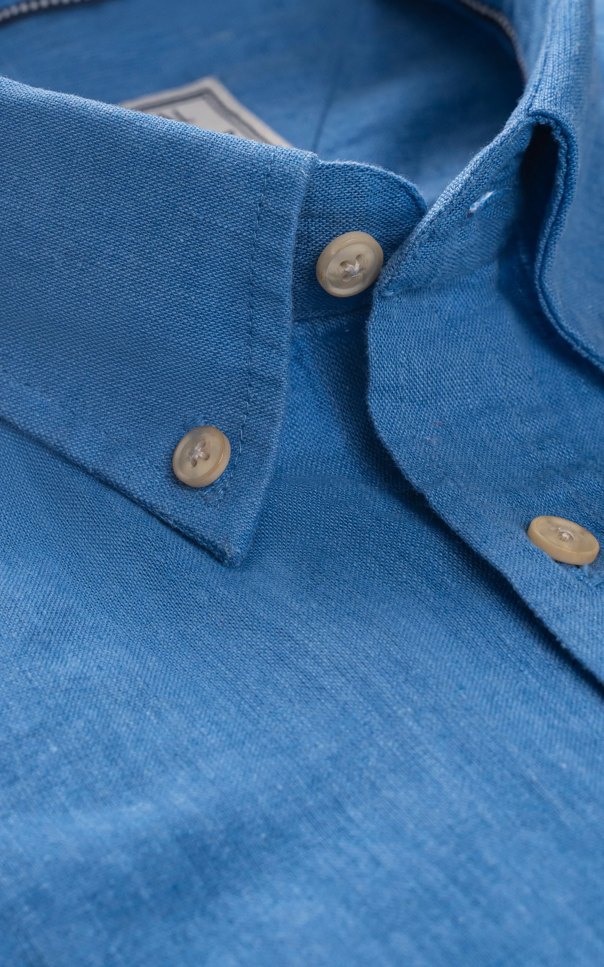 LIMITED EDITION LINEN SHIRT BLUE