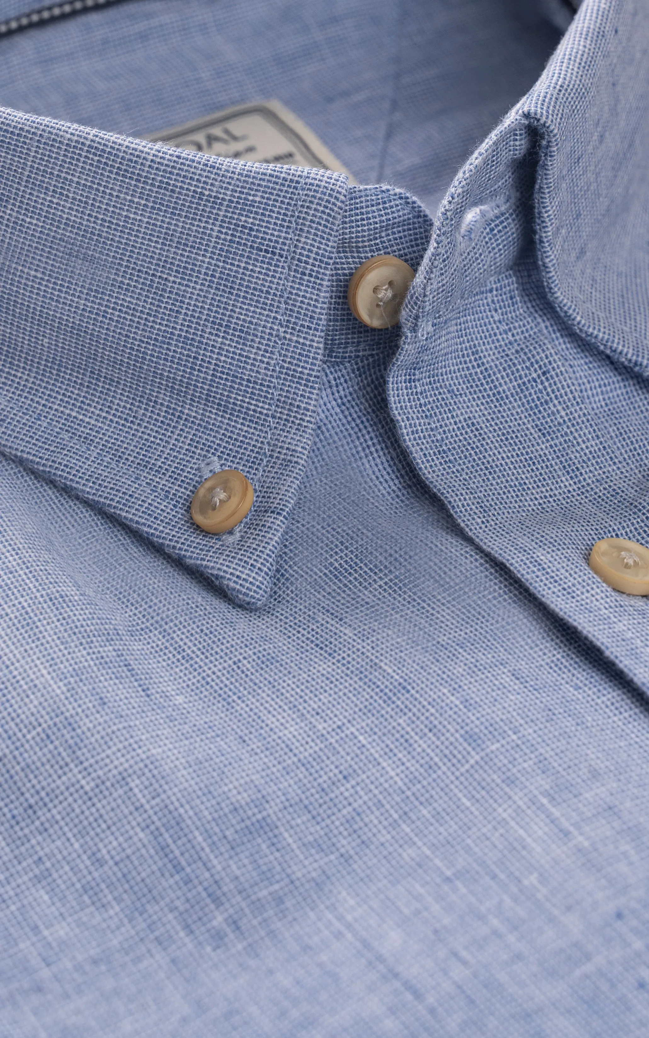 LIMITED EDITION LINEN SHIRT CHAMBRAY BLUE