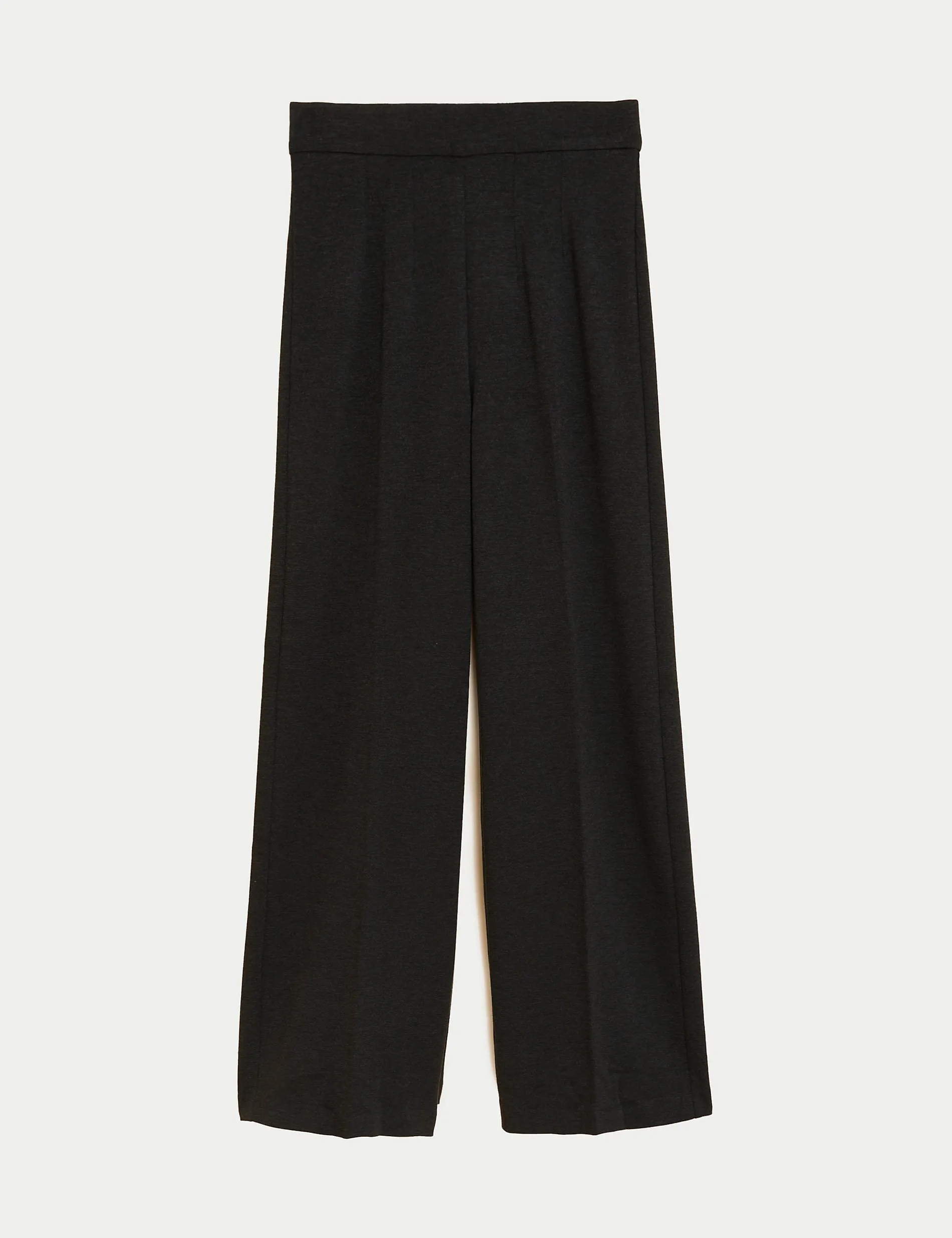 Marks & Spencer stretch jersey wide leg trousers