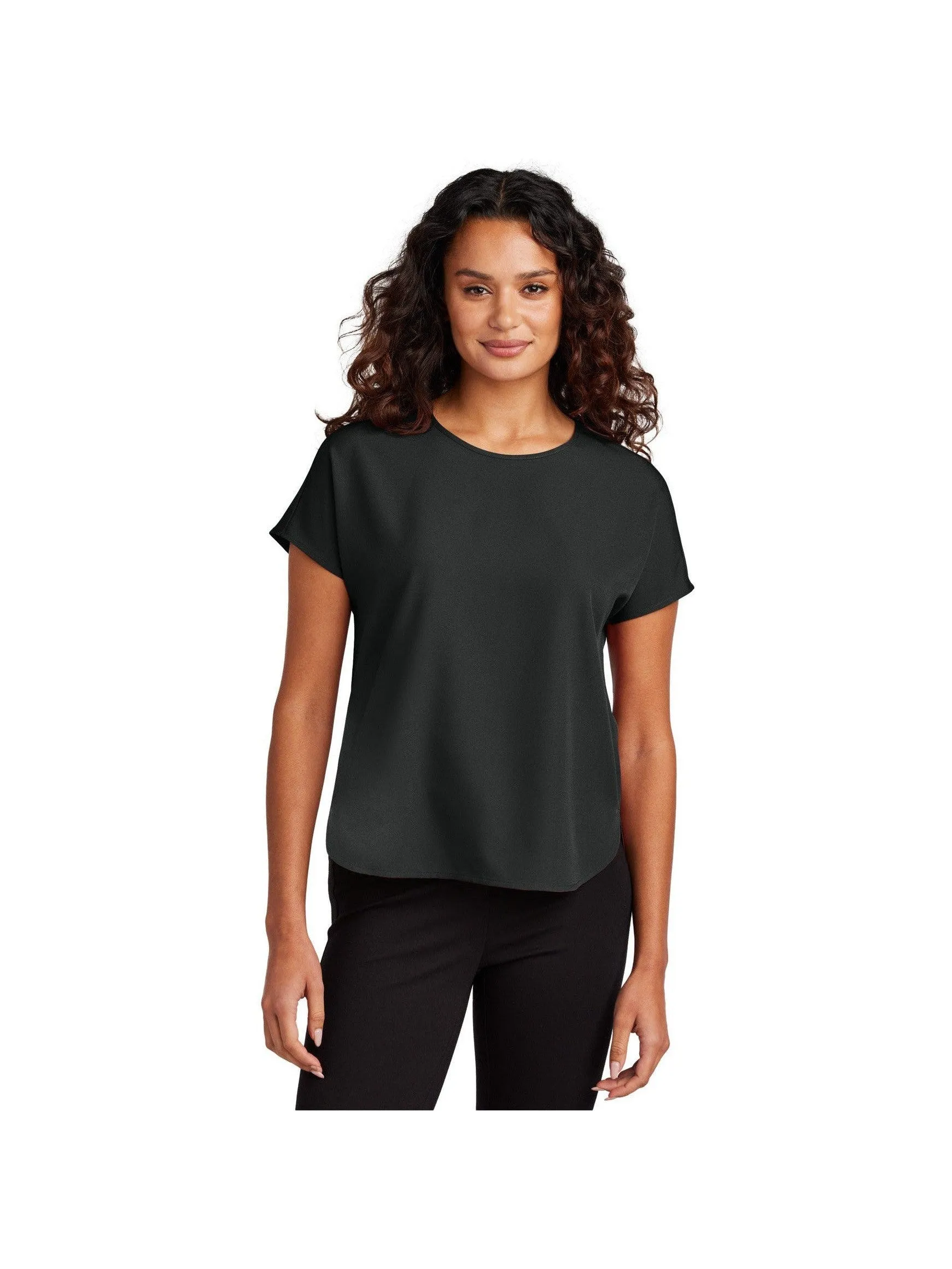 Mercer Mettle Ladies Stretch Crepe Crew