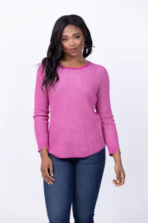 Nic   Zoe Chill Out Sweater in Orchid Petal