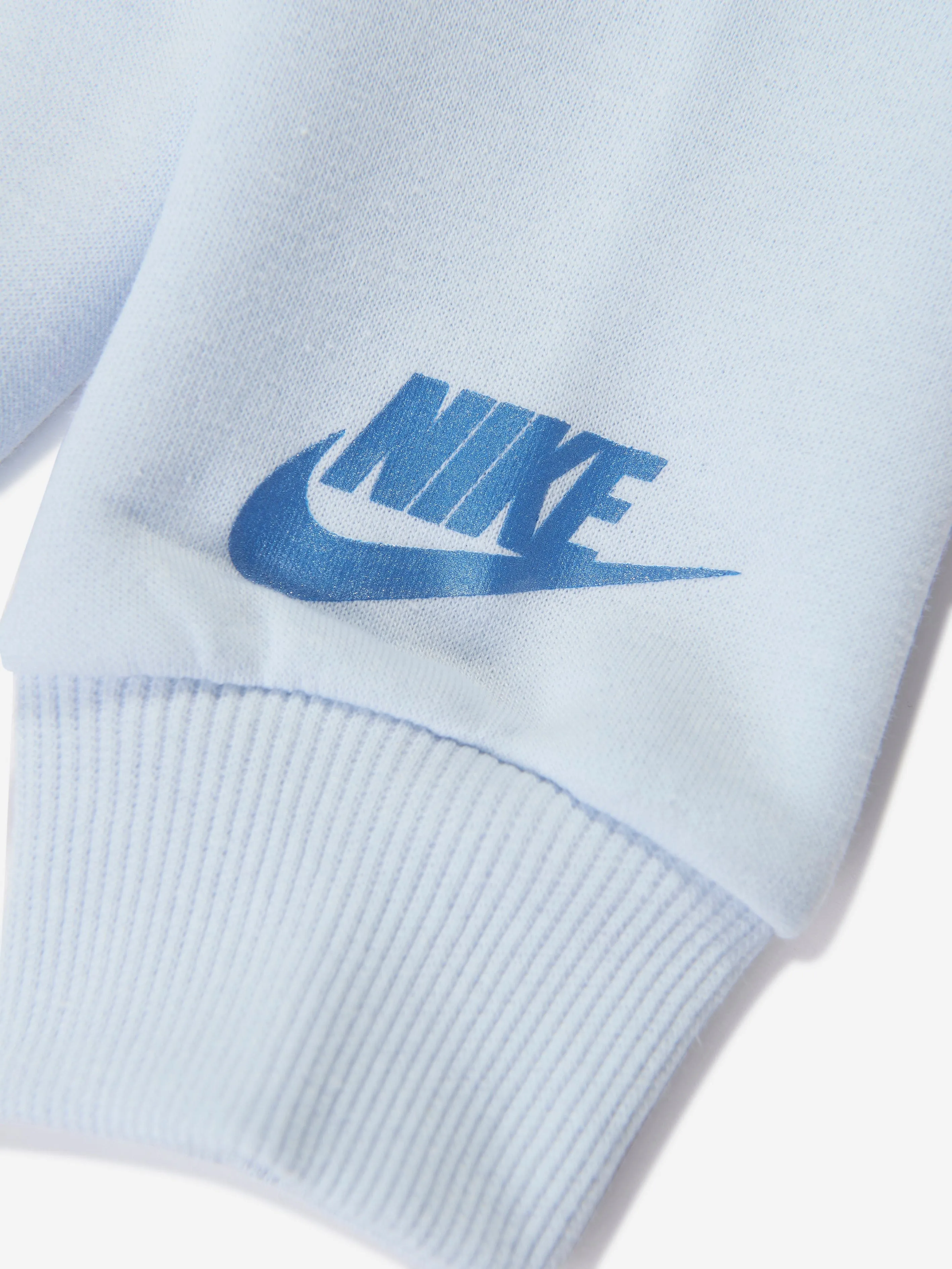 Nike Boys NSW Shine Hoodie in Blue