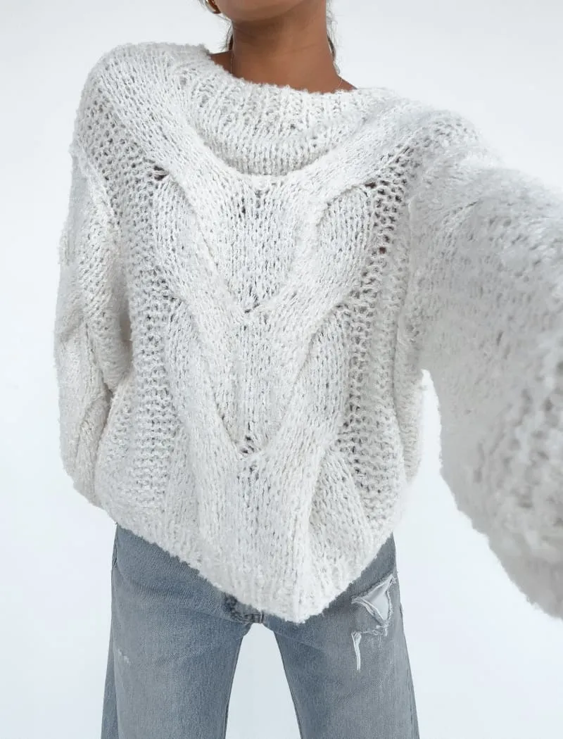 Nonna Sweater | Ivory