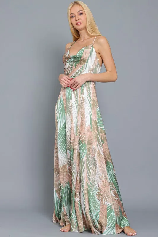 Palm Maxi Dress