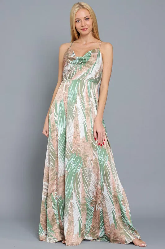 Palm Maxi Dress