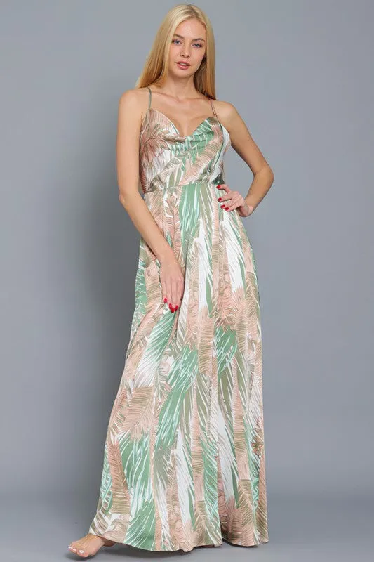 Palm Maxi Dress