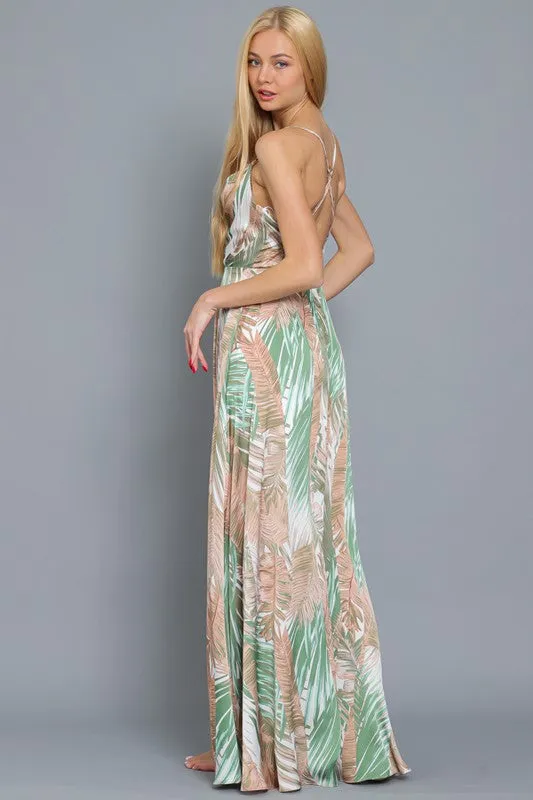 Palm Maxi Dress