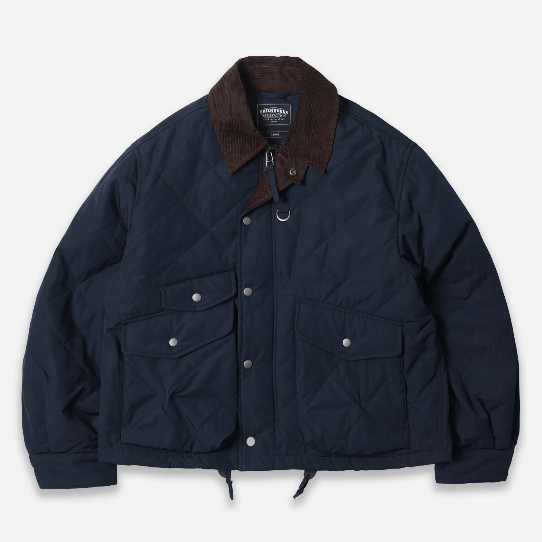 QUILTED HERITAGE HUNTING JACKET - NAVY