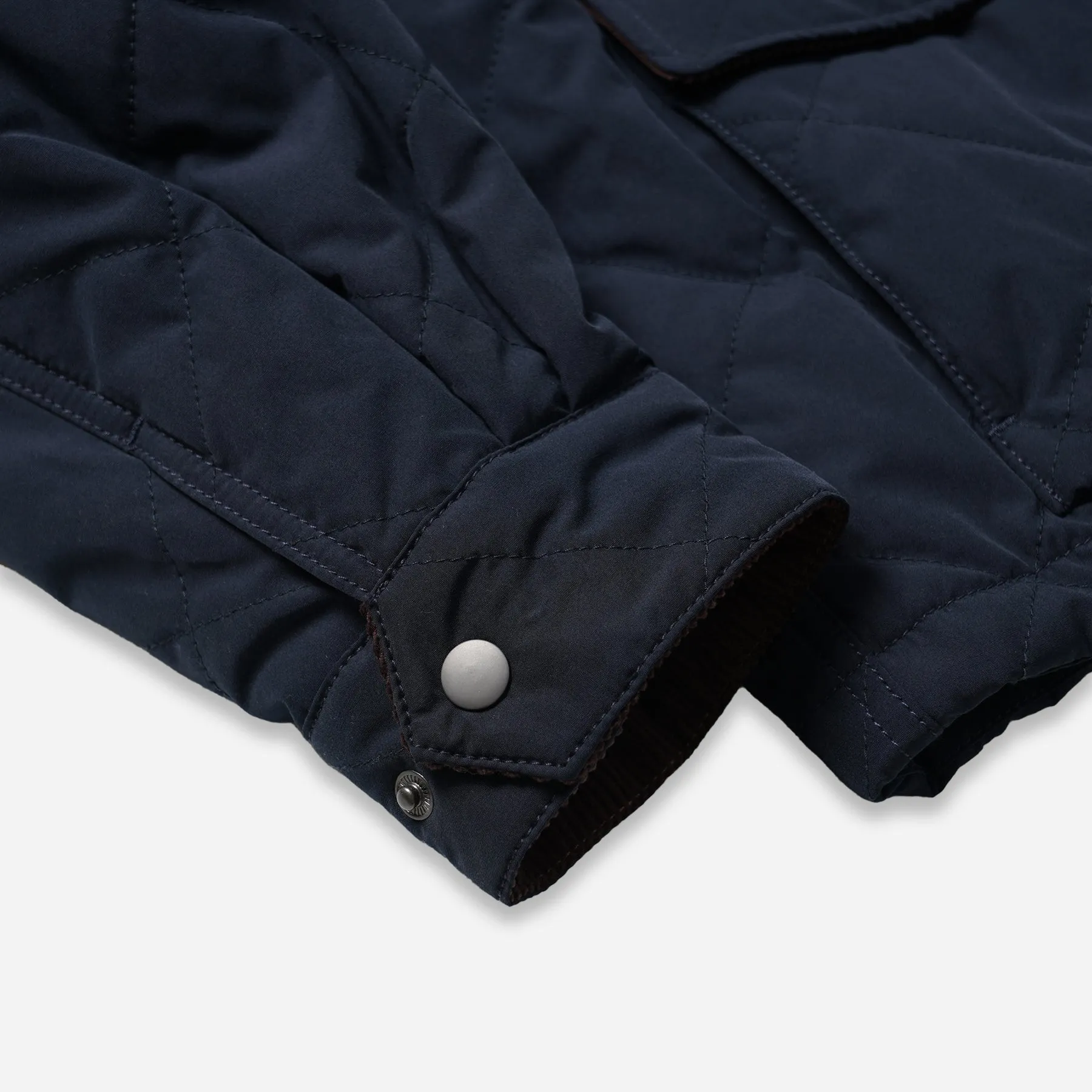 QUILTED HERITAGE HUNTING JACKET - NAVY