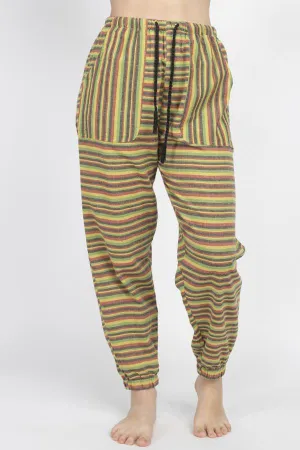 Rasta Stripe Ladies Joggers