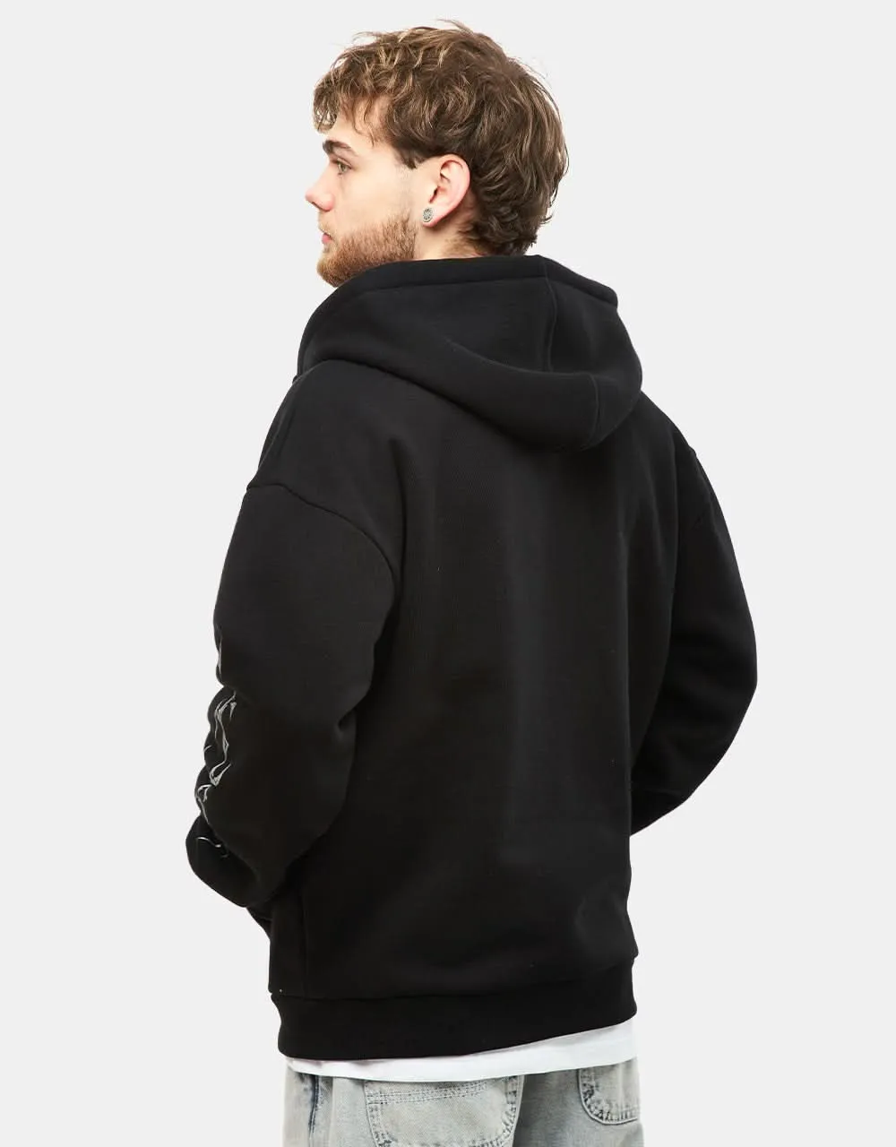 Route One Blades Zip Hoodie - Black