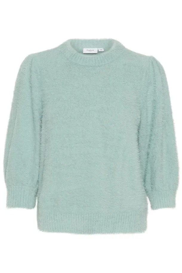 Saint Tropez Banni Pullover in Blue Surf