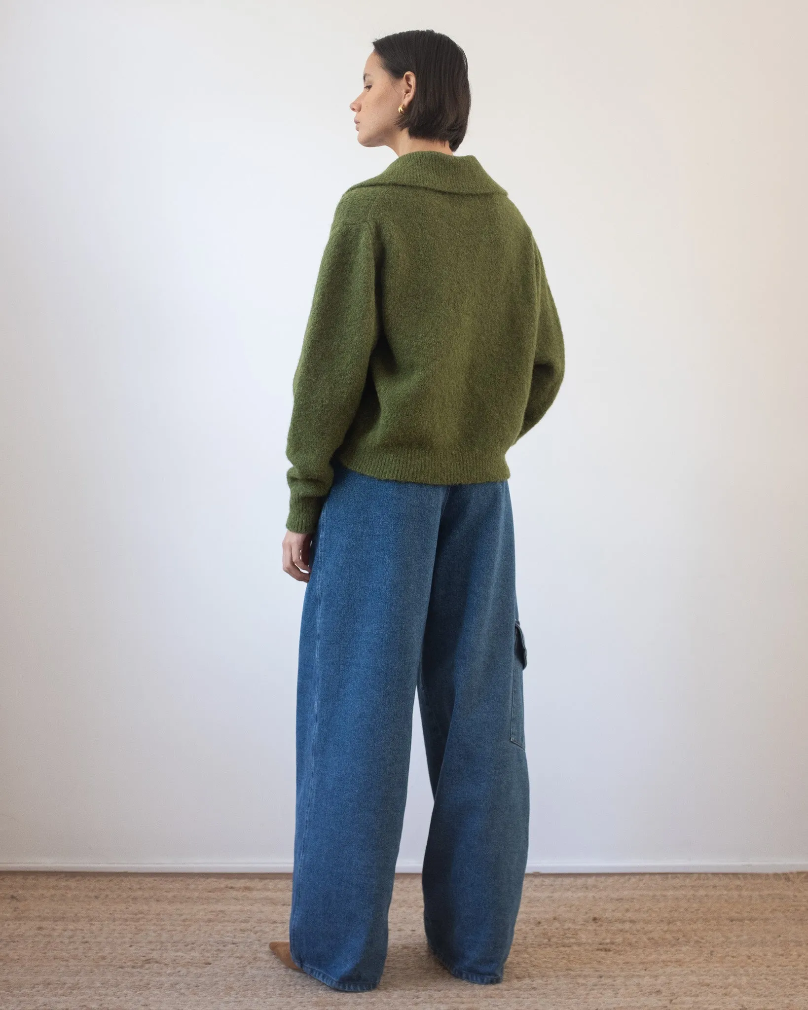 Sandy Sweater Alpaca Green