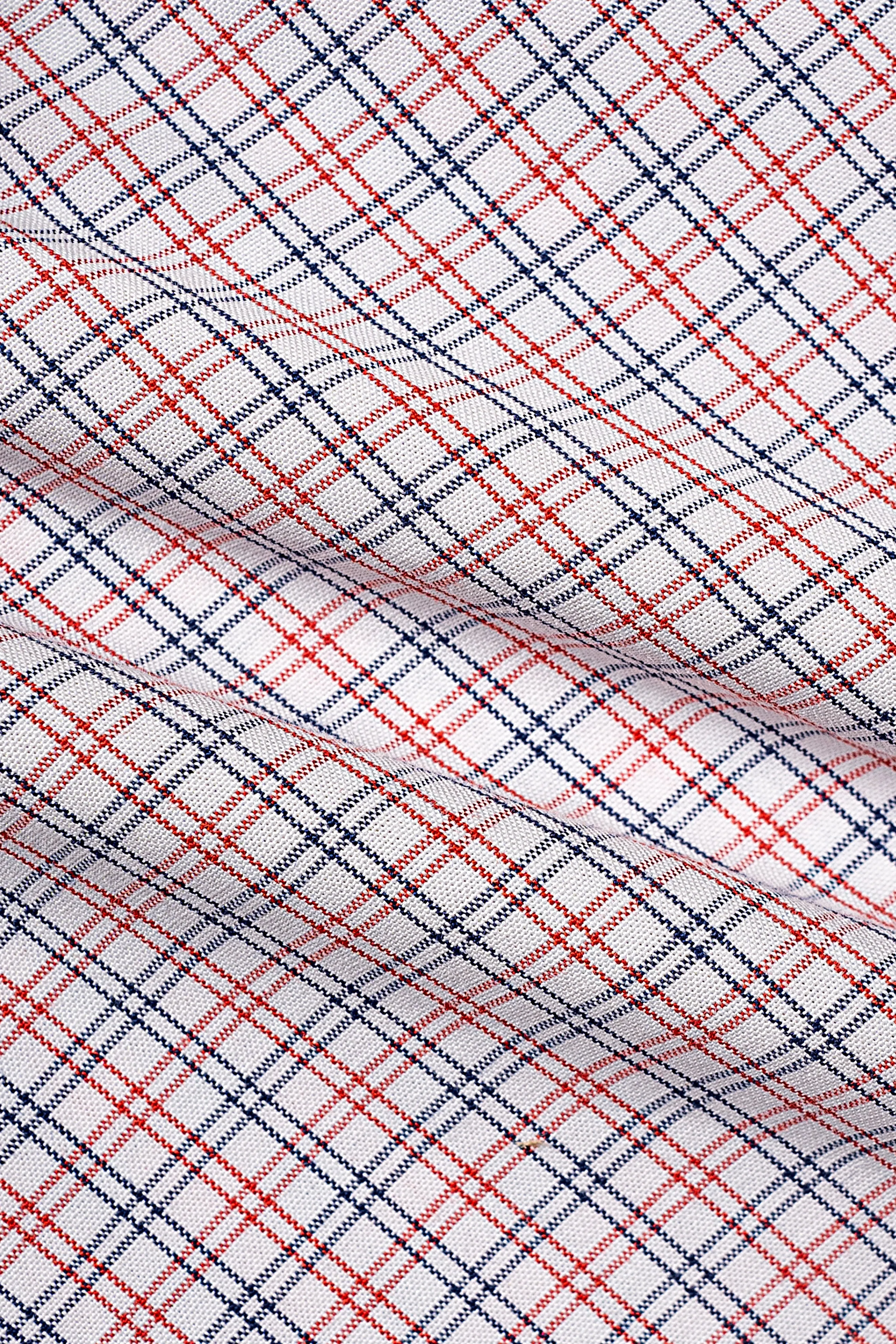 SEMI FORMAL NAVY RED CHECK