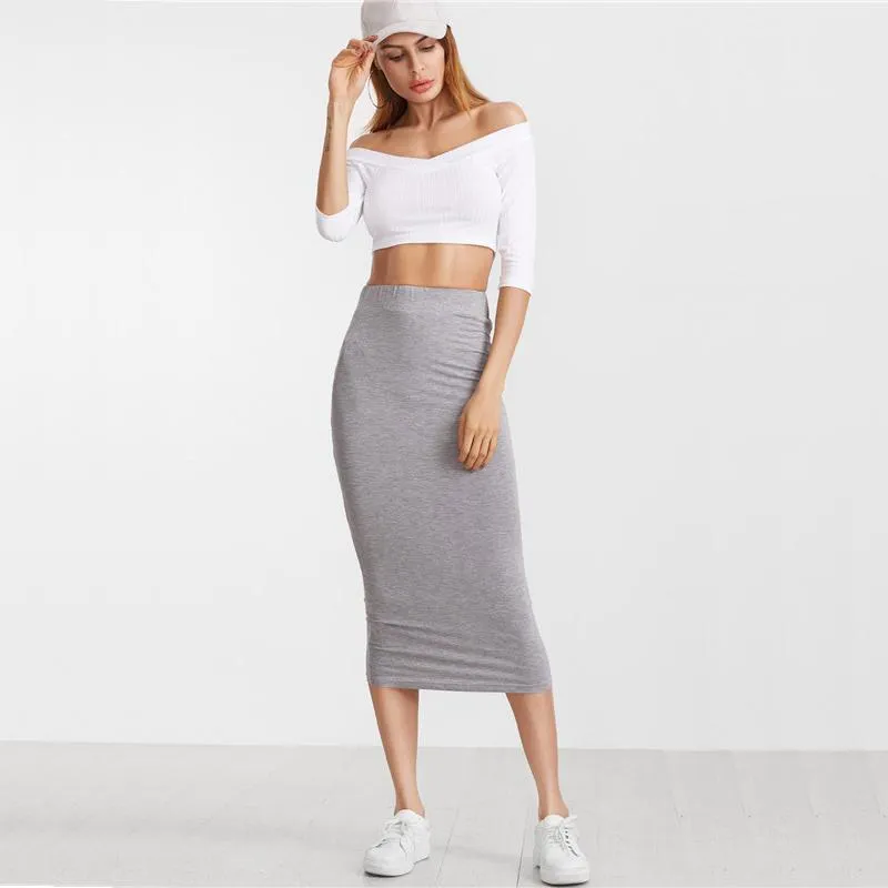 Sexy High Waist Long Skirts