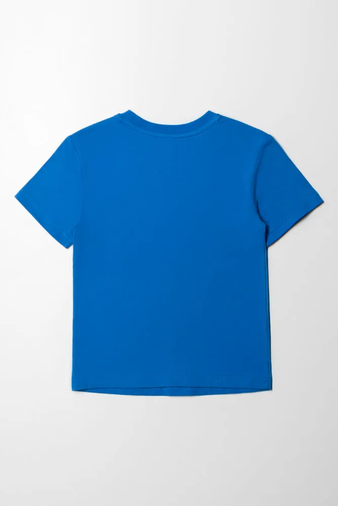 Skate T-Shirt Cobalt Blue