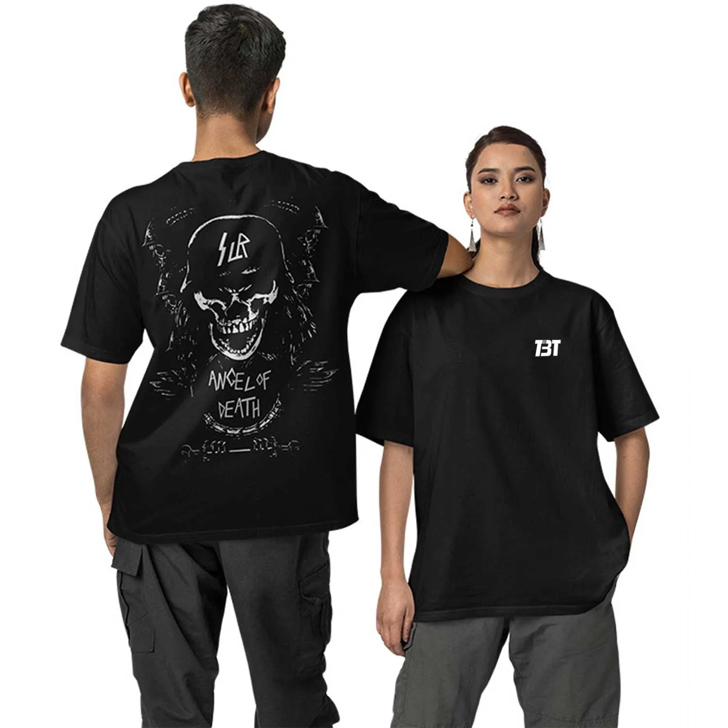 Slayer Oversized T shirt - Angel Of Death