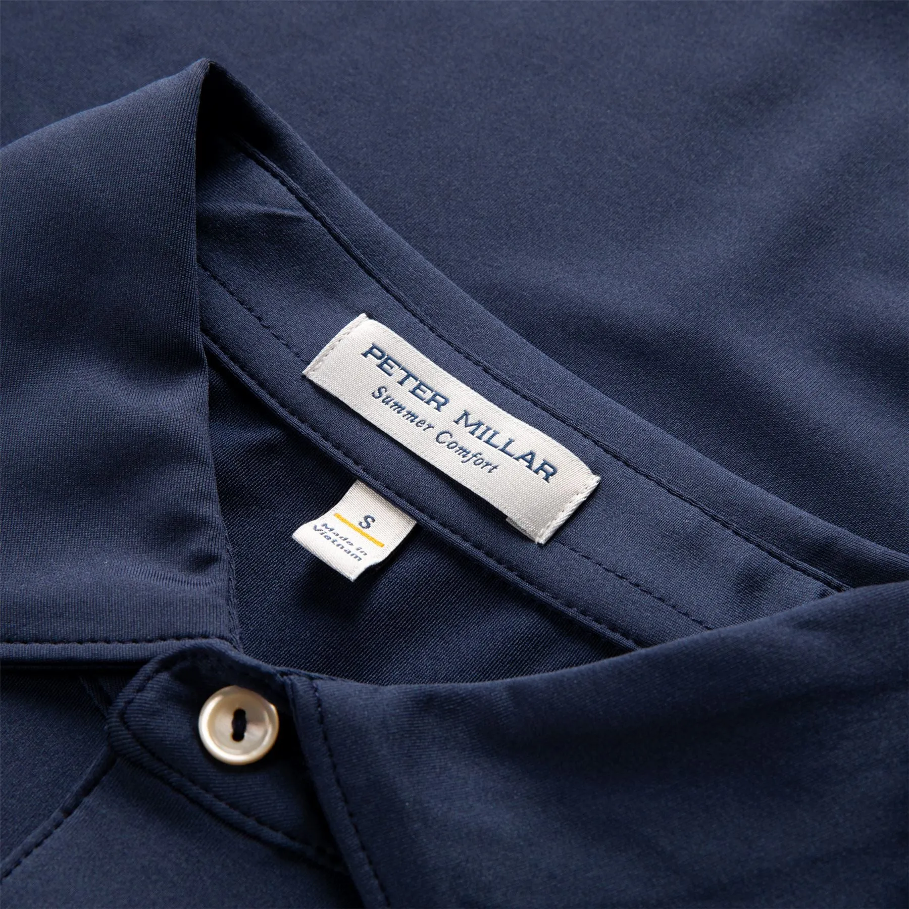 Solid Performance Jersey Polo Navy - 2024