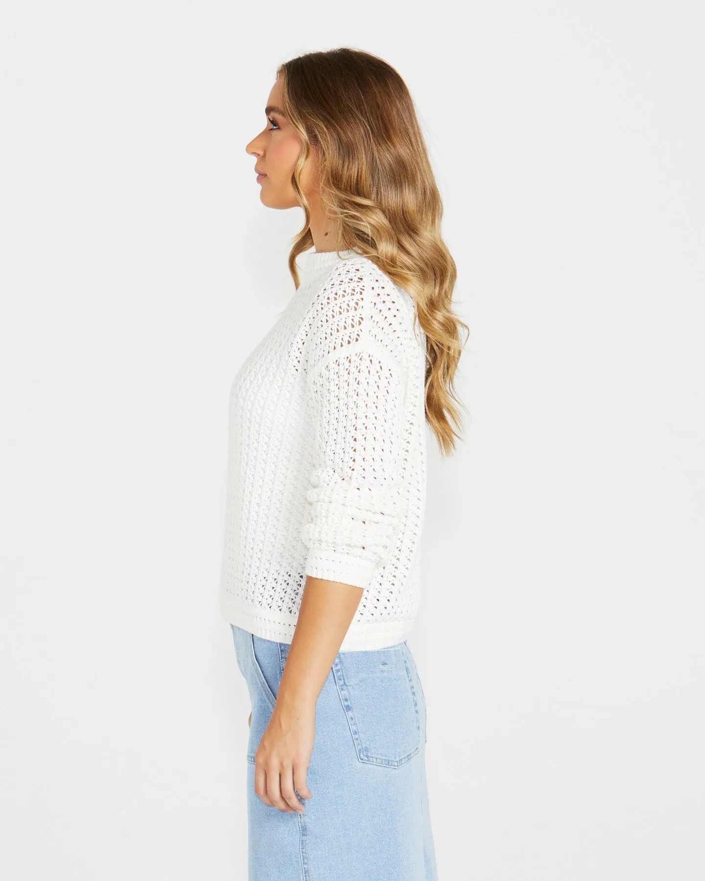 TALULLAH KNIT - White