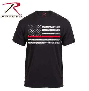 Thin Red Line Flag T-Shirt