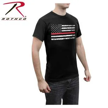 Thin Red Line Flag T-Shirt