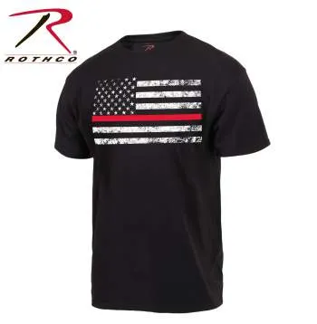 Thin Red Line Flag T-Shirt