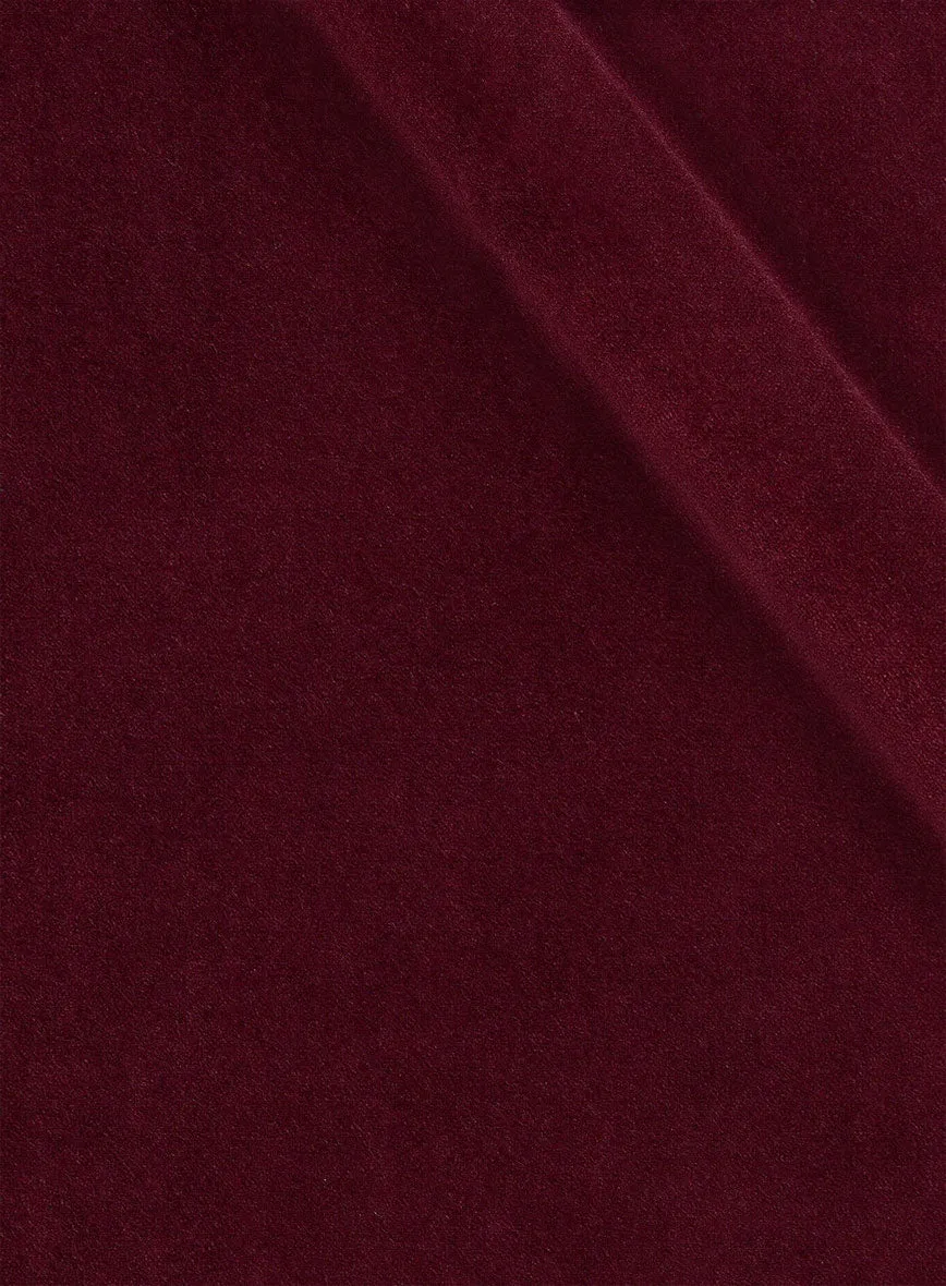 Wine Velvet Jacket